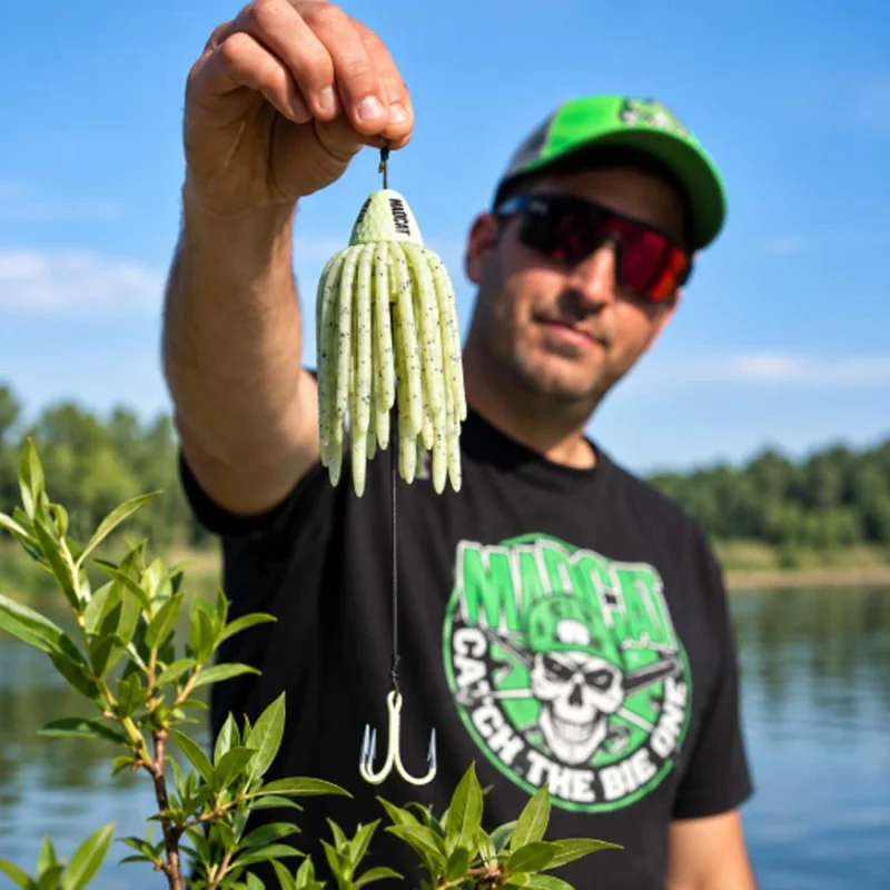 Изкуствена примамка за сом MADCAT Worms Teaser 100g