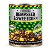 Микс от семена DYNAMITE BAITS Frenzied Hempseed & Sweetcorn 700g