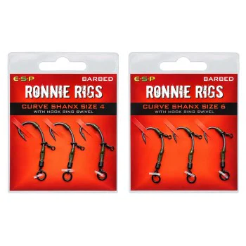 Монтаж за шаран ESP Ronnie Rigs Barbed