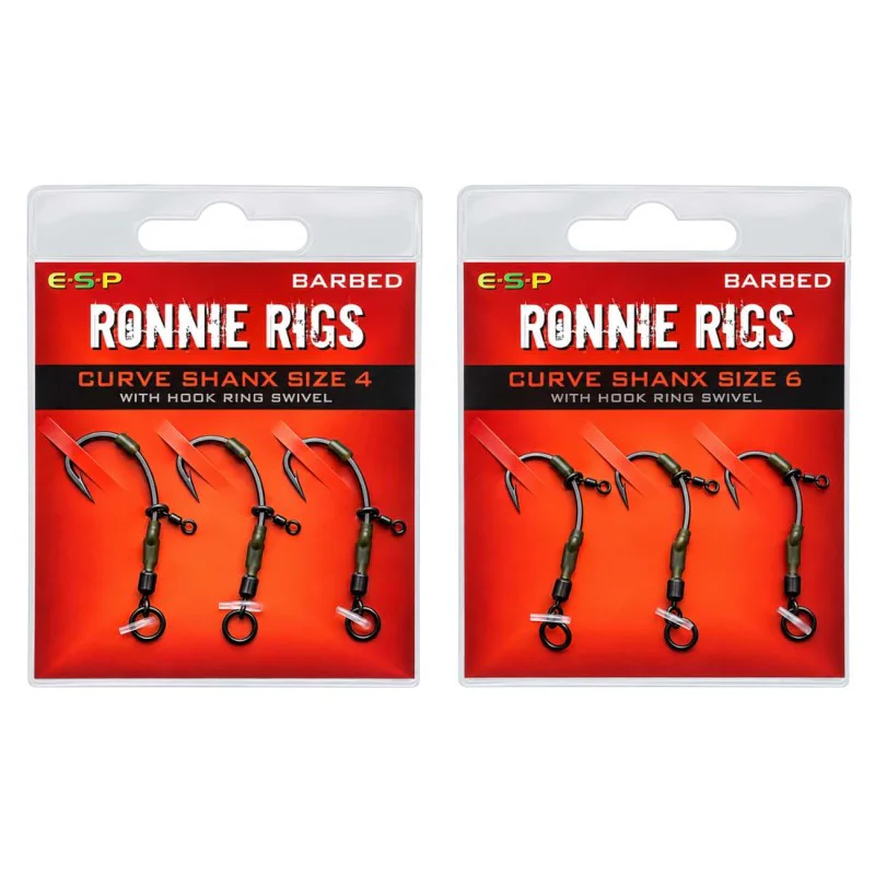 Монтаж за шаран ESP Ronnie Rigs Barbed