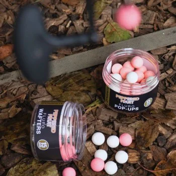 Неутрални топчета за стръв DYNAMITE BAITS Peppered Fruit Fluro Wafters 15mm