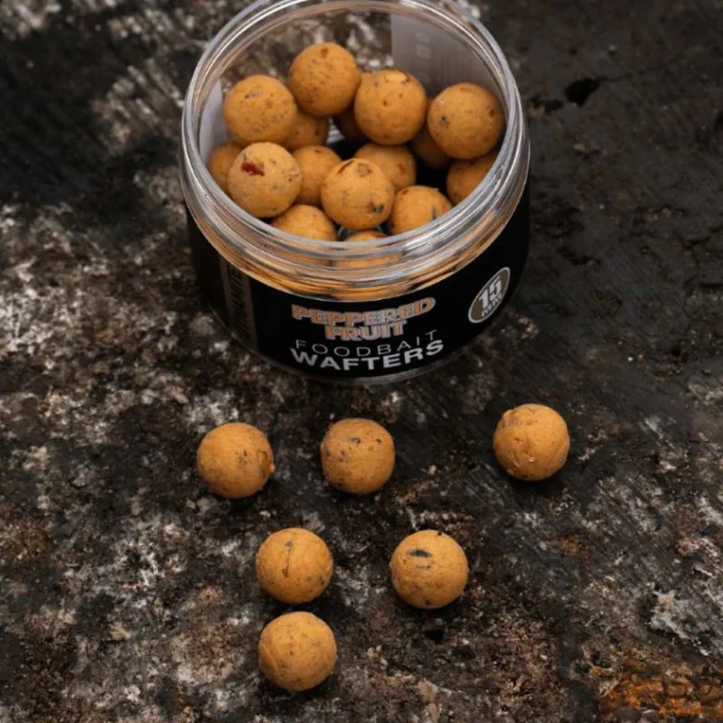 Неутрални топчета за стръв DYNAMITE BAITS Peppered Fruit Food Bait Wafter 15mm