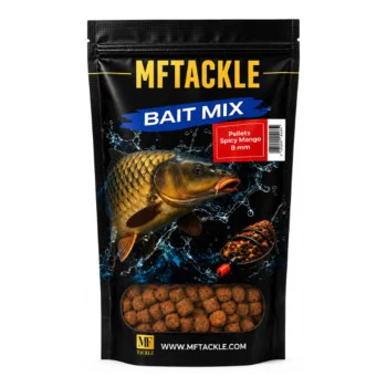 Пелети за фидер риболов MF Pellets Spicy Mango 8mm 600g
