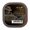 Плетено влакно за повод ESP Tungsten Loaded 20 lb Camo Brown X-Stiff