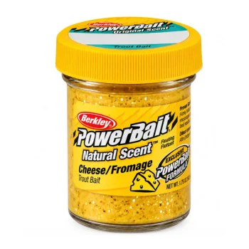 Плуваща паста за пъстърва BERKLEY Trout Bait Cheese Glitter 