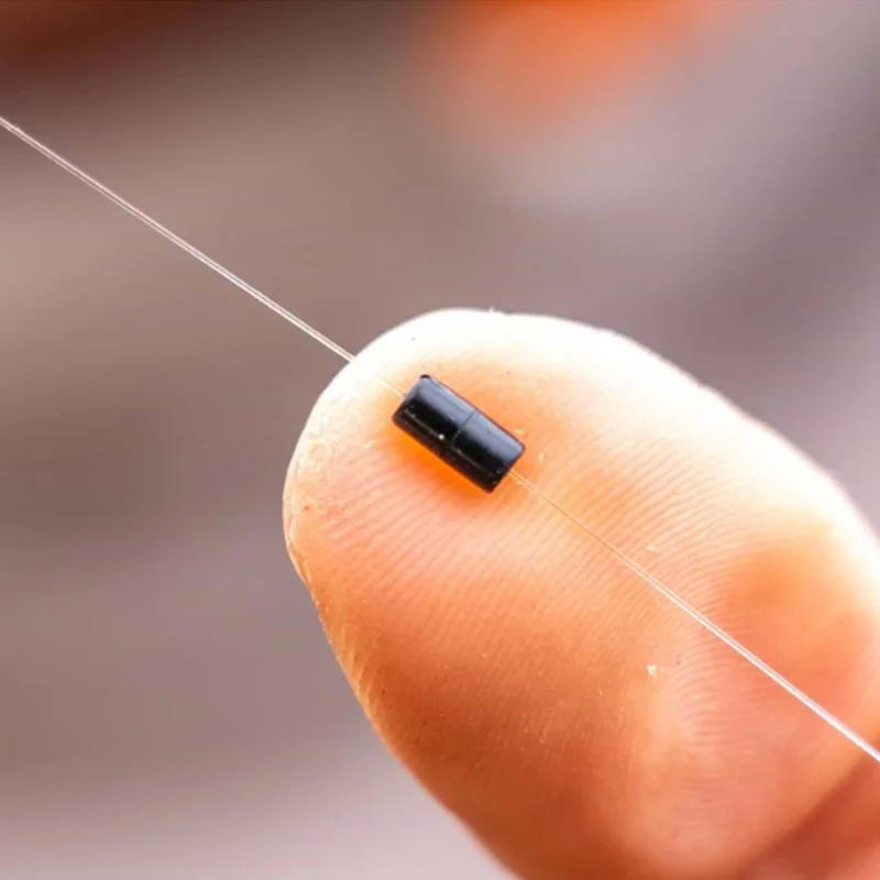 Силиконови стопери GURU Super Tight Line Stops Squared Black