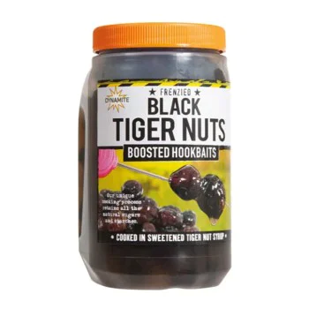 Тигров фъстък DYNAMITE BAITS Frenzied Black Tiger Nuts Boosted Hookbaits 500 ml