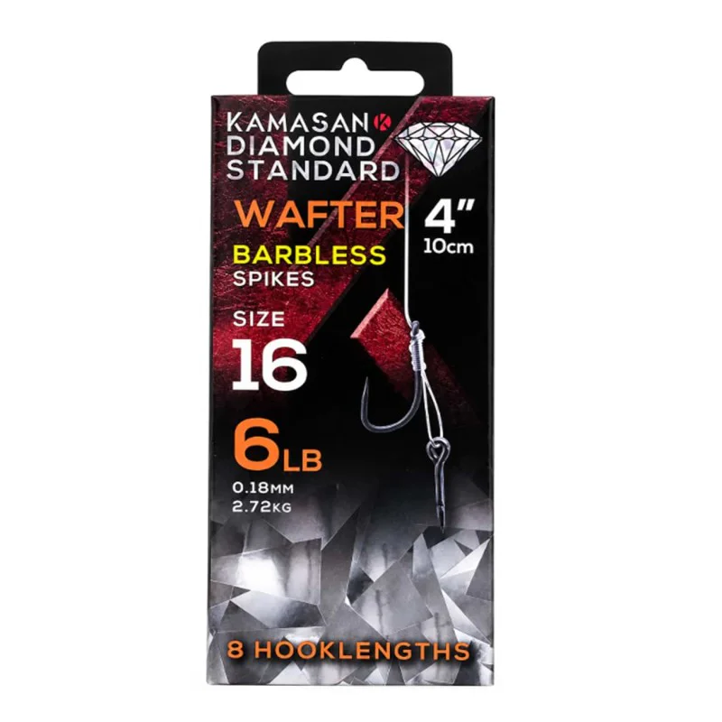 Вързани куки KAMASAN Diamond Standard Wafter 4" Bait Spike