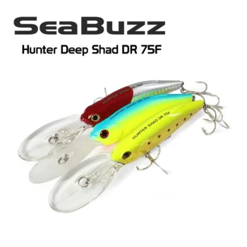 Воблер SEA BUZZ Hunter Deep Shad DR 75F 11.5g