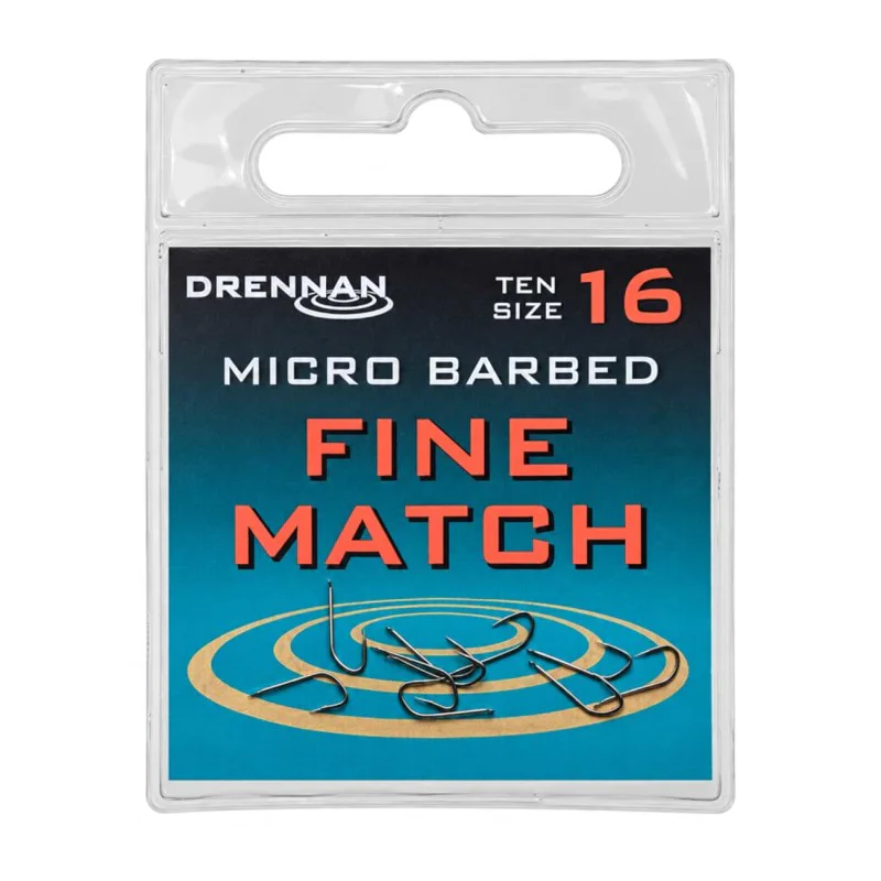 Единични куки с контра DRENNAN Fine Match