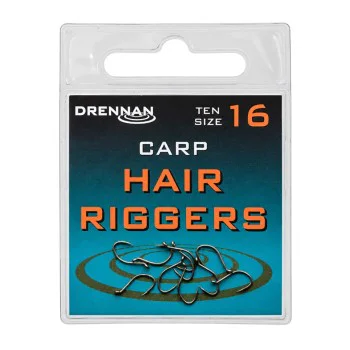 Единични куки с ухо без контра DRENNAN Carp Hair Rigger
