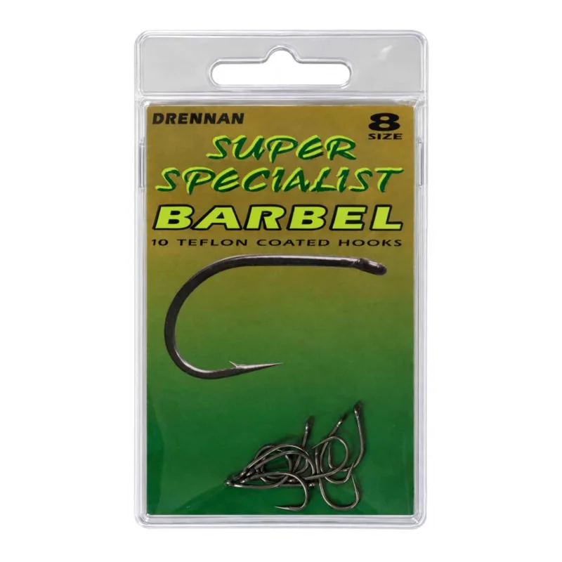 Единични куки с ухо и контра DRENNAN Super Specialist Barbel