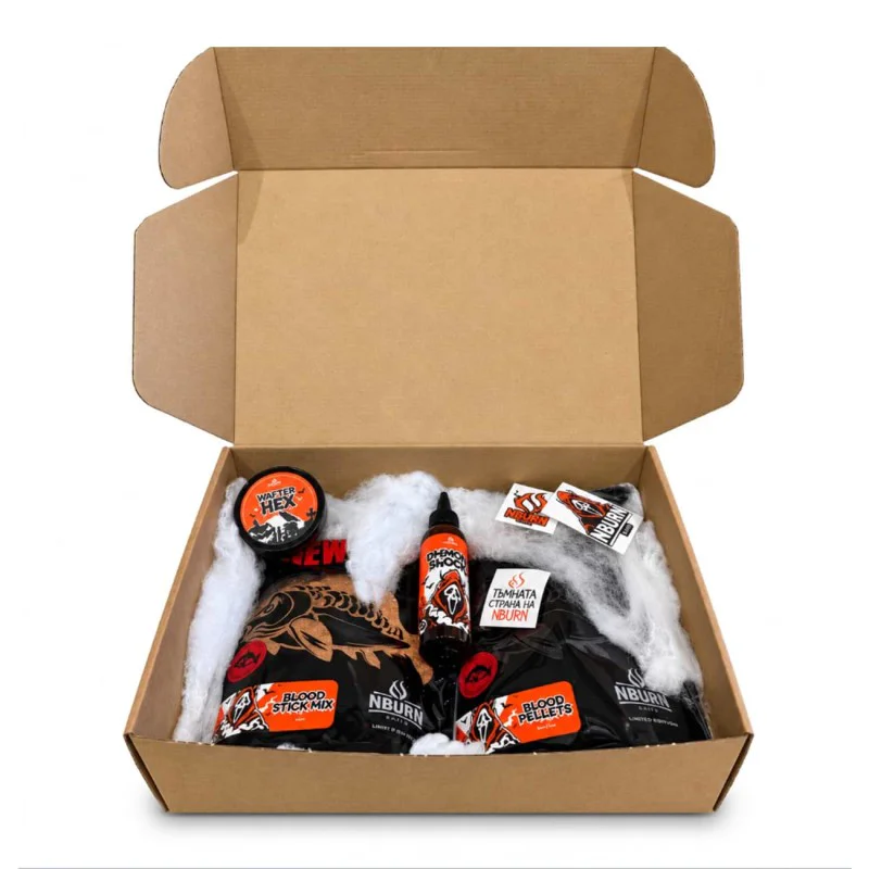 Лимитиран комплект за риболов  NBURN Halloween Box "The Dark Side Of NBURN"
