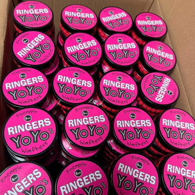 Неутрални дъмбели RINGERS Yoyos Wafters Pink 8mm