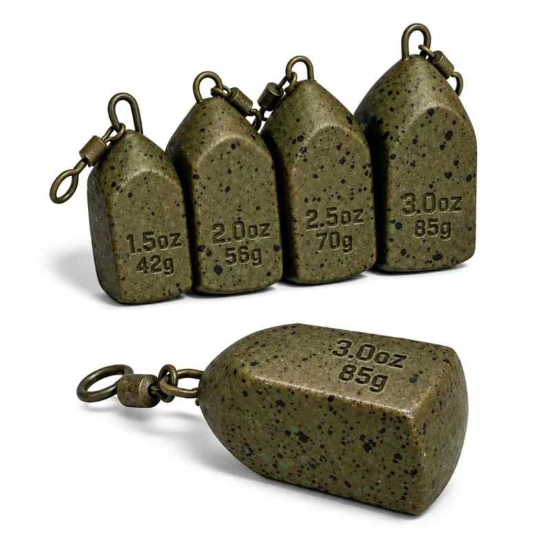Олово FOX Square Swivel Lead 3.0oz 85g