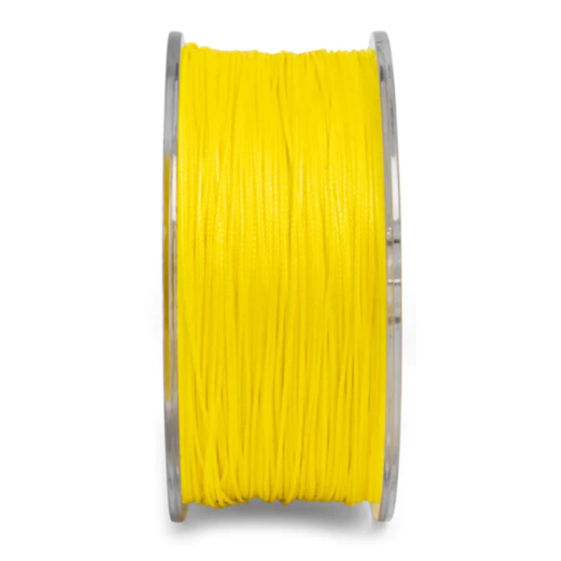 Плетено влакно BLACK CAT Hard Core Line Fluorescent-Yellow 400m