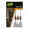 Шаранджийски монтаж FOX Edges Camo Heli-Clip x3