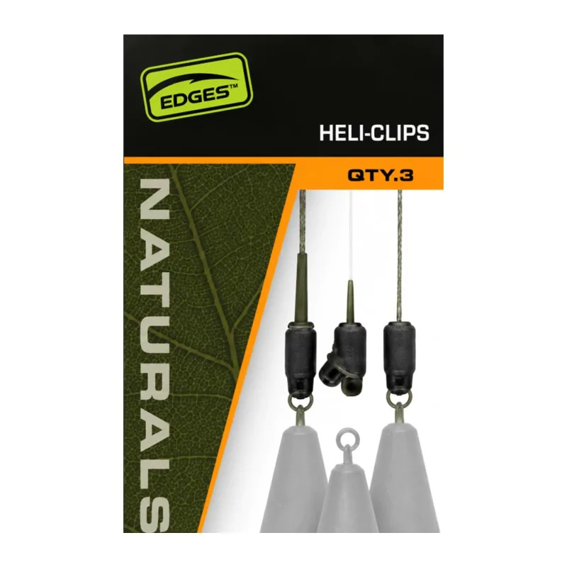 Шаранджийски монтаж FOX Edges Naturals Heli-Clip x3