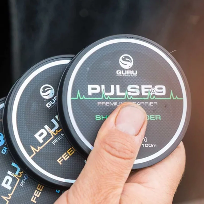 Шок лидер от плетено влакно GURU Pulse 9 Shock Leader Braid 100m