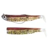 Силиконова примамка FIIISH Black Minnow No2 Combo Jig Head 5g - 2 Lure Bodies 9cm