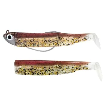 Силиконова примамка FIIISH Black Minnow No2 Combo Jig Head 5g - 2 Lure Bodies 9cm
