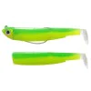 Силиконова примамка FIIISH Black Minnow No2 Combo Jig Head 5g - 2 Lure Bodies 9cm