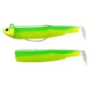 Силиконова примамка FIIISH Black Minnow No3 Combo Jig Head 18g - 2 Lure Bodies 12cm
