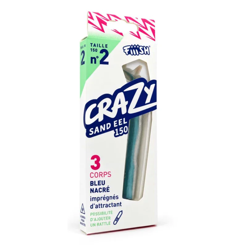Силиконова примамка FIIISH Crazy Sand Eel No2