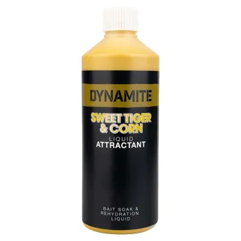Течен ароматизатор DYNAMITE BAITS Sweet Tiger and Corn Liquid Attractant 500ml