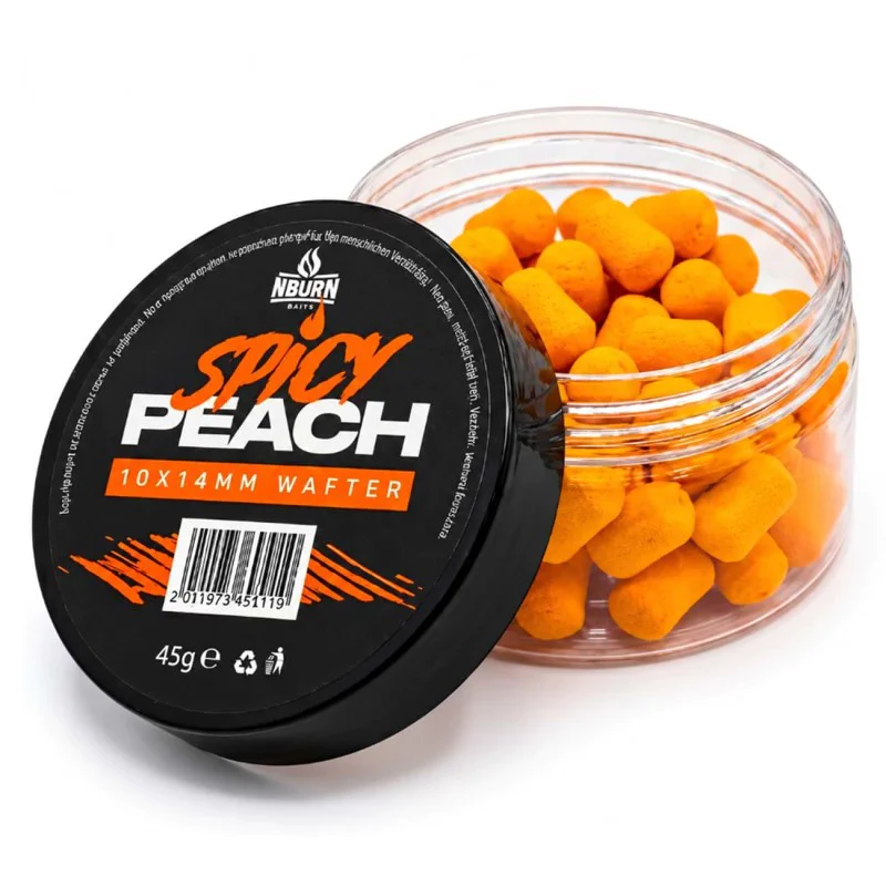Вафтери NBURN Spicy Peach Wafter 10x14mm 45g