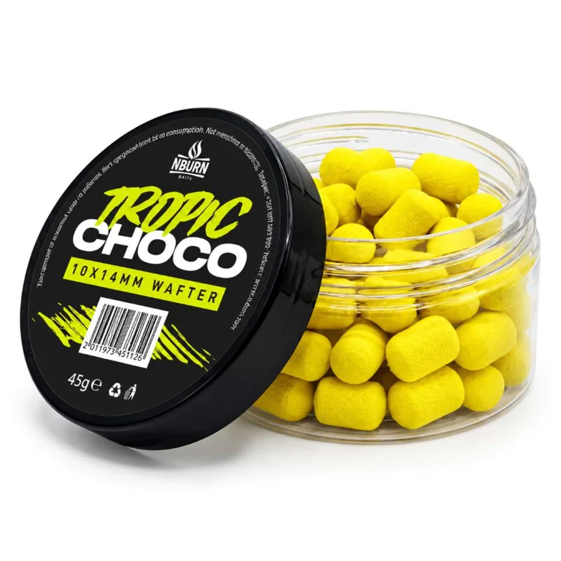 Вафтери NBURN Tropic Choco Wafter 10x14mm 45g