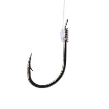 Вързани куки с контра DRENNAN Fluorocarbon Feeder Carbon Feeder
