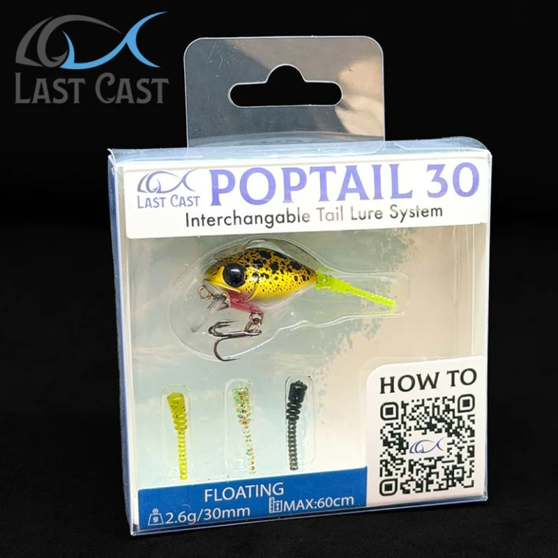 Воблер LAST CAST Pop Tail 30mm 2.6g Floating
