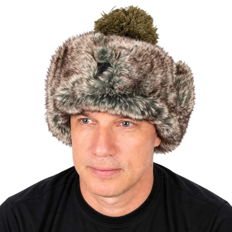Зимна шапка FOX Trapper Hat Green