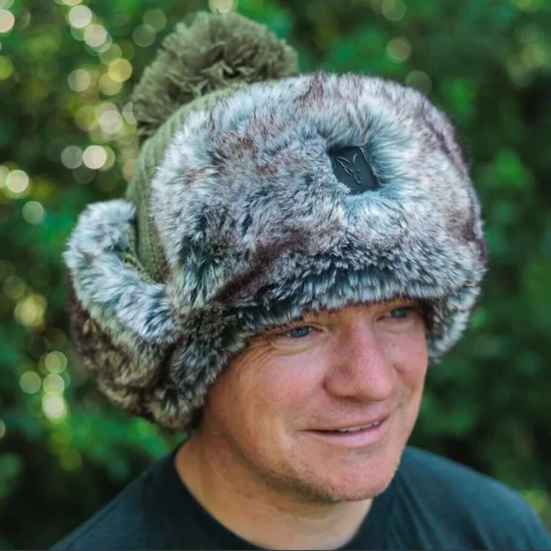 Зимна шапка FOX Trapper Hat Green