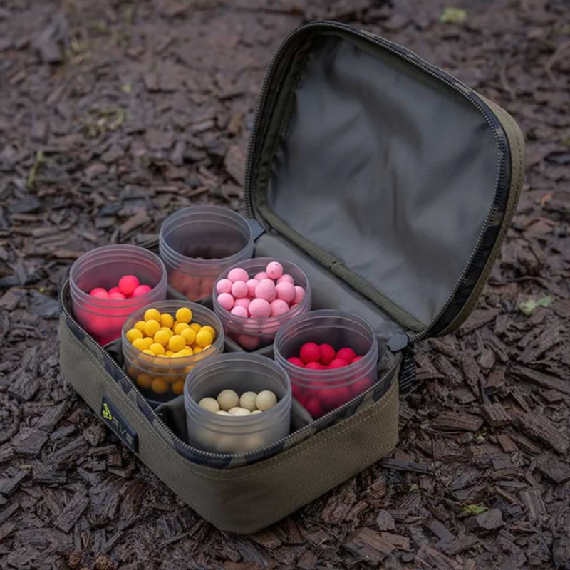 Чанта за стръв AVID CARP RVS 8-Pot Hookbait Pouch