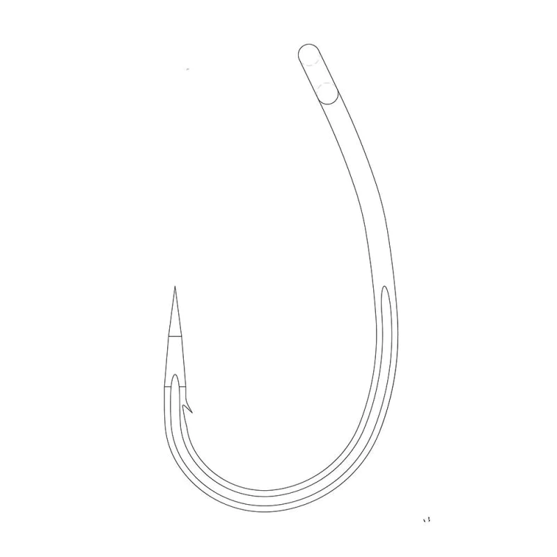 Шаранджийски куки AVID CARP Armorok Hooks Curve Barbed
