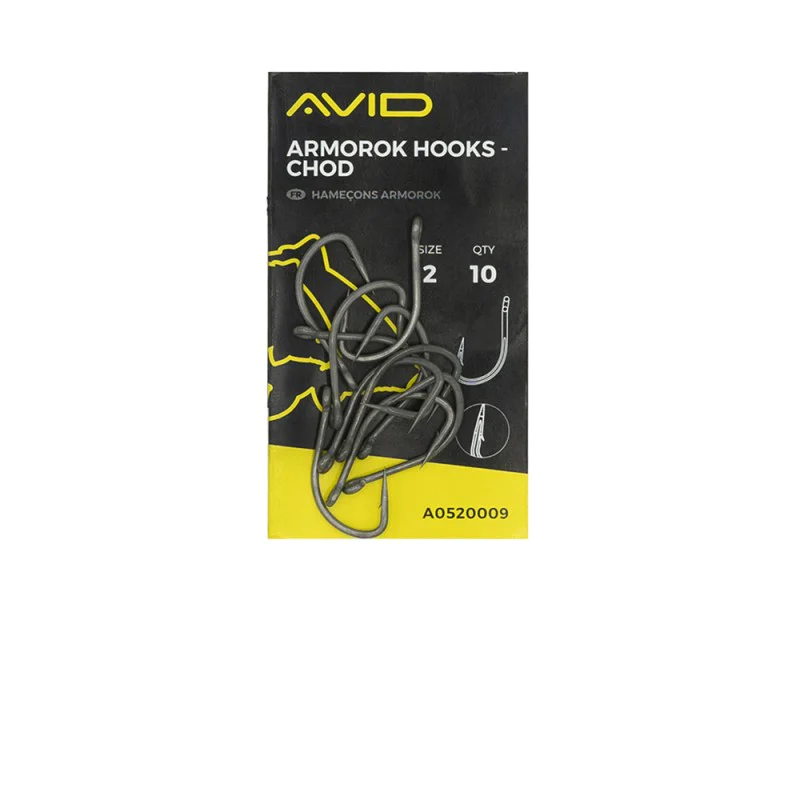Шаранджийски куки AVID CARP Armorok Hooks Chod Barbed