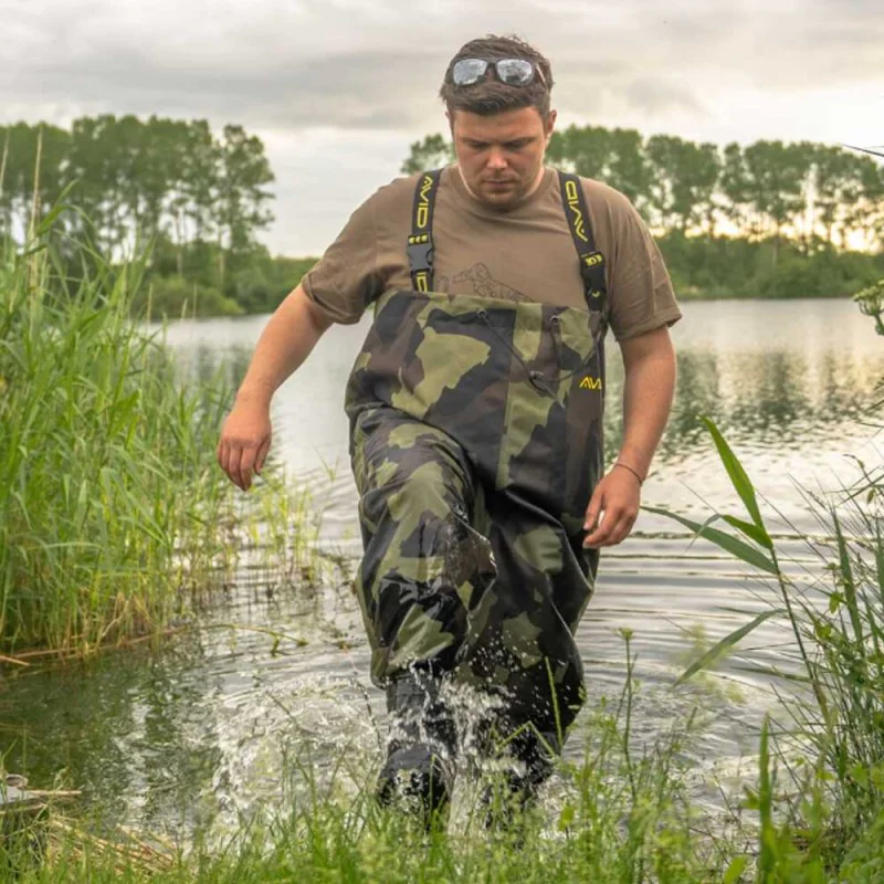 Гащеризон AVID CARP Distortion Camo Chest Waders