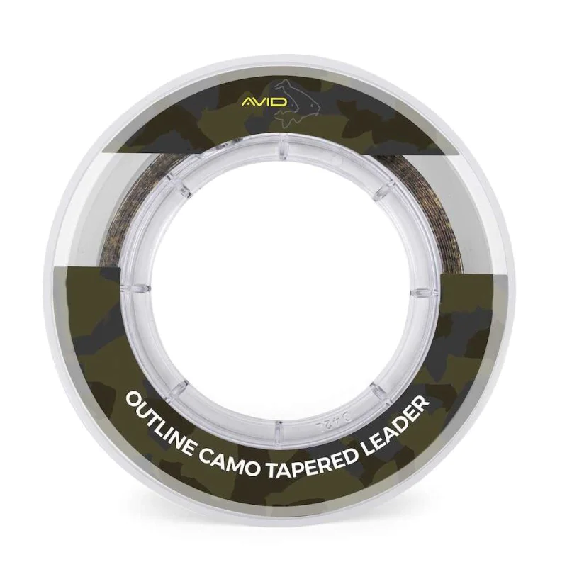 Шок лидер AVID CARP Outline Camo Tapered Leader
