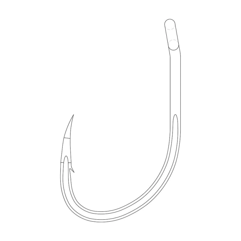 Шаранджийски куки AVID CARP Armorok Hooks Wide Gape Barbed