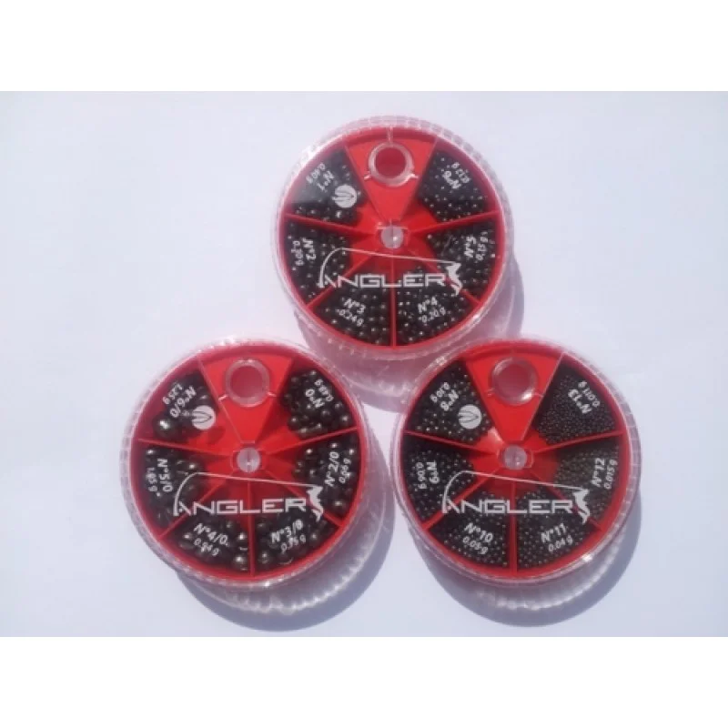 Тежести ANGLERS 6 Shot Box