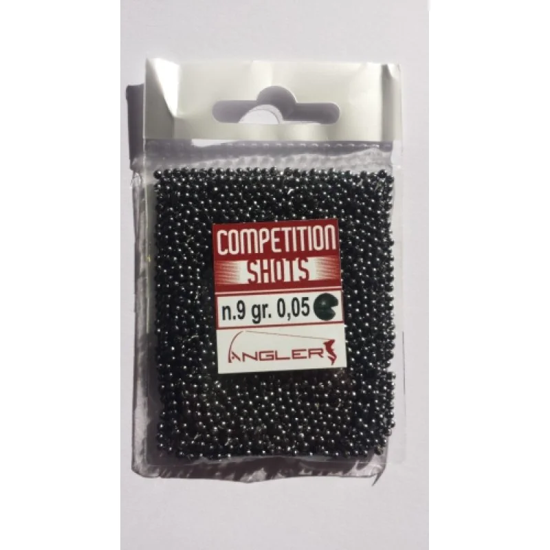 Олово ANGLERS Competition shots - 100gr plastic bag