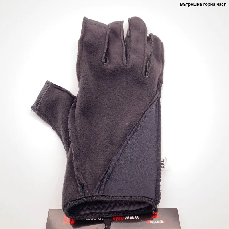 Ръкавици APIA Finger Cut Gloves Black Black