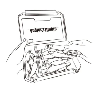 Тениска APIA T-Shirt Lurebox Print Black