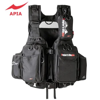 Плуващ елек APIA Anglers Support Vest ver.4 Black - Black