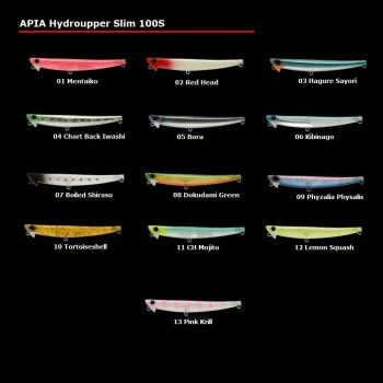Воблер APIA Hydroupper Slim 100S 10g