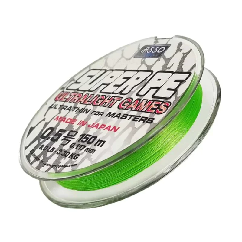 Плетено влакно ASSO Super PE Ultralight Games 150m