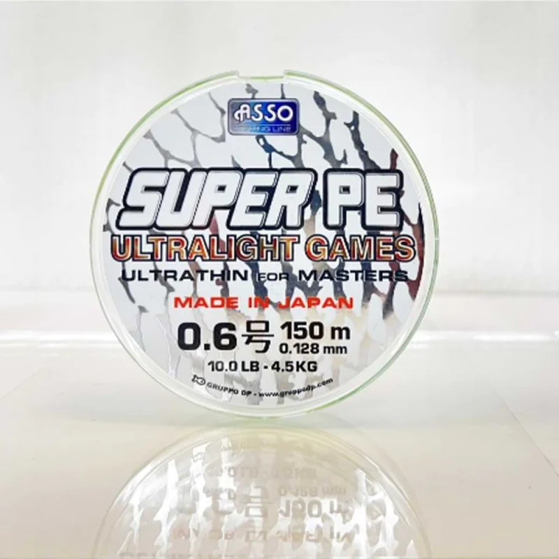 Плетено влакно ASSO Super PE Ultralight Games 150m