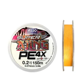 Плетено влакно ASSO Super Ajing PE 4X 150m